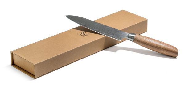 G21 Gourmet Damaszkusz 17 cm, Santoku kés, zebrawood markolat - Image 3