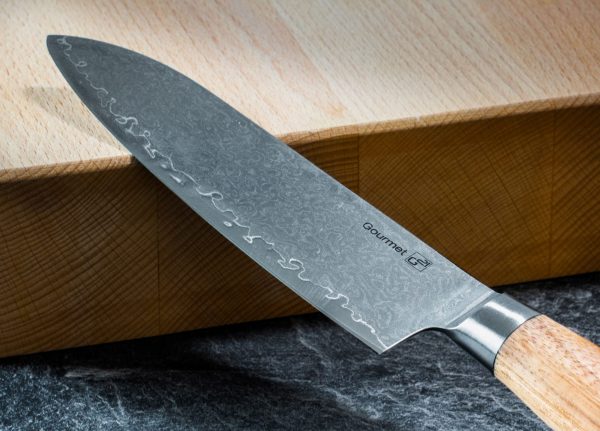G21 Gourmet Damaszkusz kés18 cm,  zebrawood markolat - Image 4