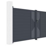 G21 Marion 350x173 cm kétszárnyú kapu, antracit - Image 4