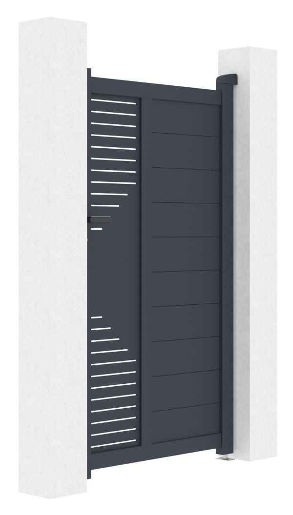 Kapu G21 Marion 100x173 cm jobbra, antracit - Image 4