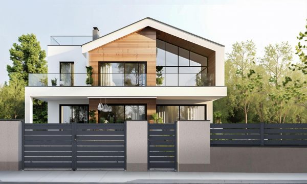 Kerítésmező G21 Reno 168x69 cm, antracit - Image 3