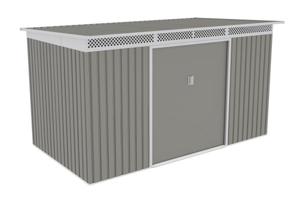 Kerti ház G21 GRAH 700 - 340 x 206 cm, metál szürke - Image 2