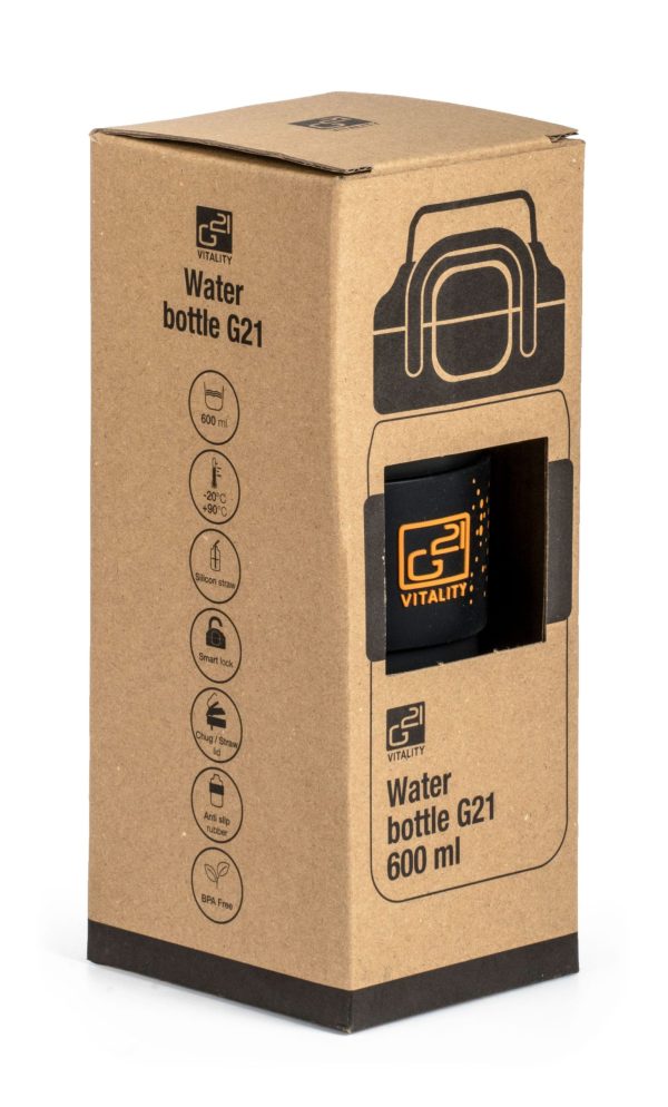 G21 ivópalack 600 ml, 2az1-ben, jeges szürke - Image 9