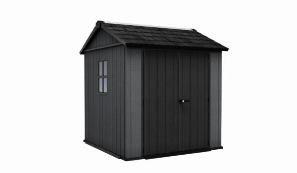 Kerti ház Keter Newton Plus széles 7x7,5 szürke, padlózattal - Image 5