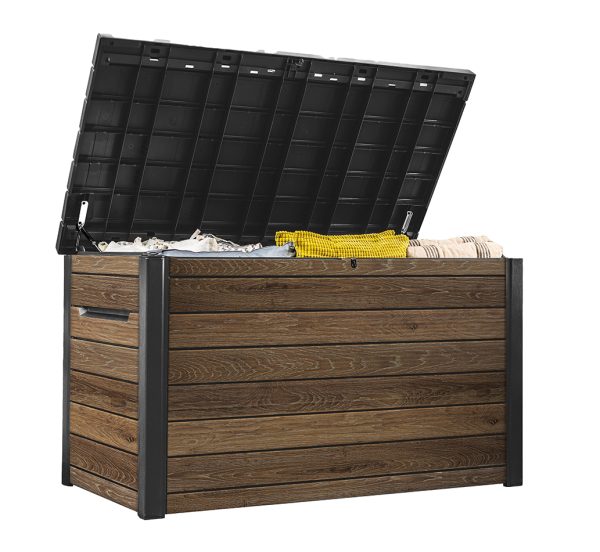Kert láda Keter Deco 870 l diófa színü - Image 2