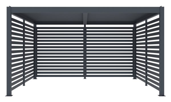 G21 fix lamellás oldalfal 3,7x2,2 m pergola Austinhoz - Image 3
