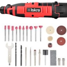 ISKRA  AKKUS MINI KÖSZÖRŰ ÉS FÚRÓGÉP KÉSZLET ML-MD01-120