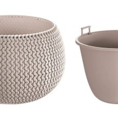 Kaspó SPLOFY TÁL 18CM MOKKA