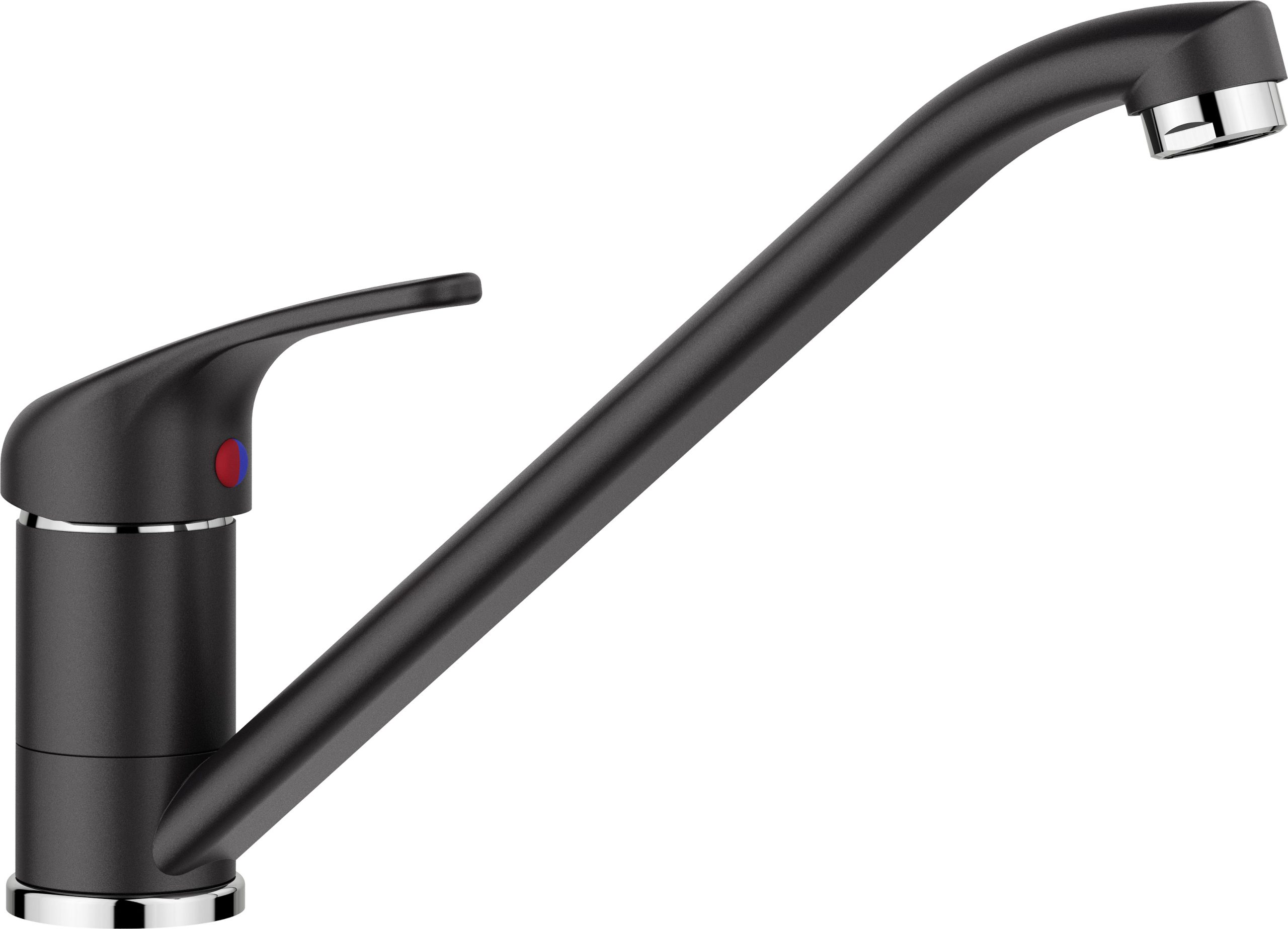 Blanco DARAS konyhai álló mosogató csaptelep fekete HD – 526152