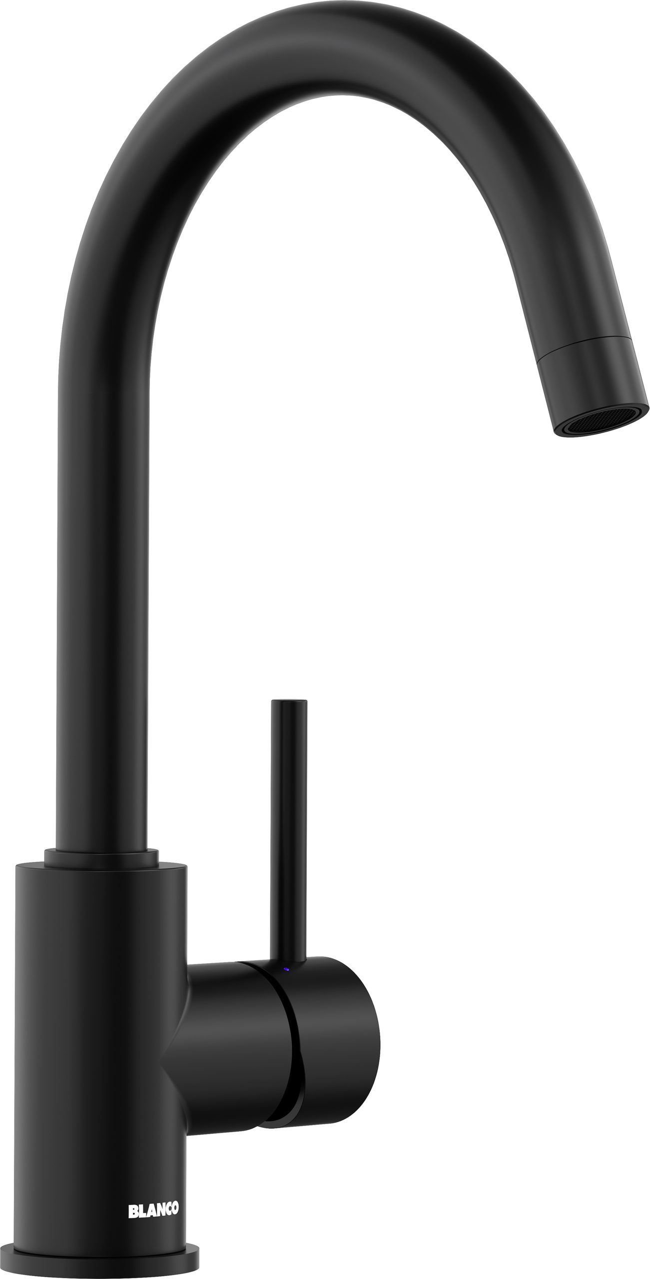Blanco Mida konyhai álló mosogató csaptelep matt fekete HD – 526649