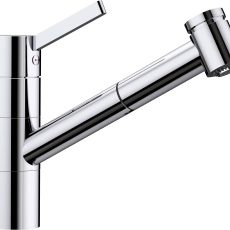 Blanco TIVO-S-F ND kihúzhatófejes konyhai álló mosogató csaptelep - ablak elé szerelhető - 518411