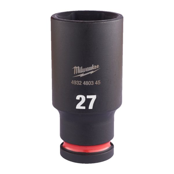 Milwaukee 1/2' Dugókulcs hatlapú 78 mm gépi, hosszú, 27 mm 1 db - Image 2