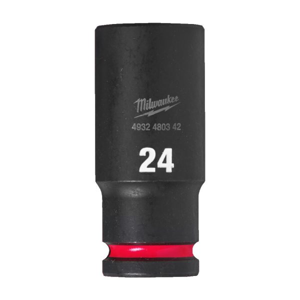 Milwaukee 1/2' Dugókulcs hatlapú 78 mm gépi, hosszú, 24 mm 1 db - Image 2
