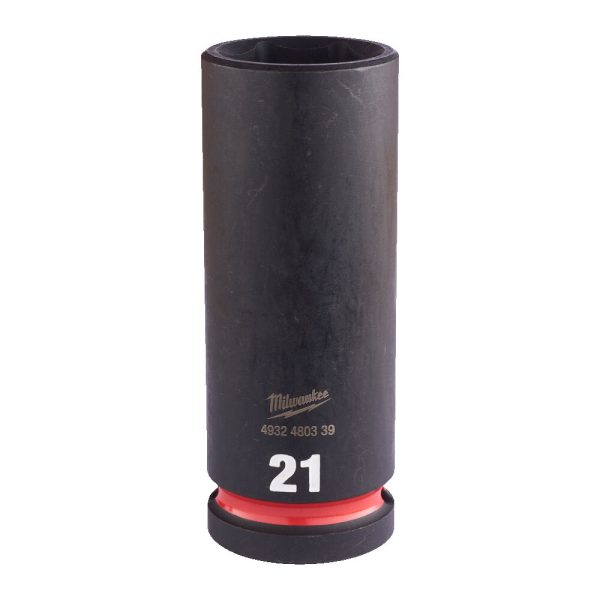 Milwaukee 1/2' Dugókulcs hatlapú 78 mm gépi, hosszú, 21 mm 1 db - Image 2