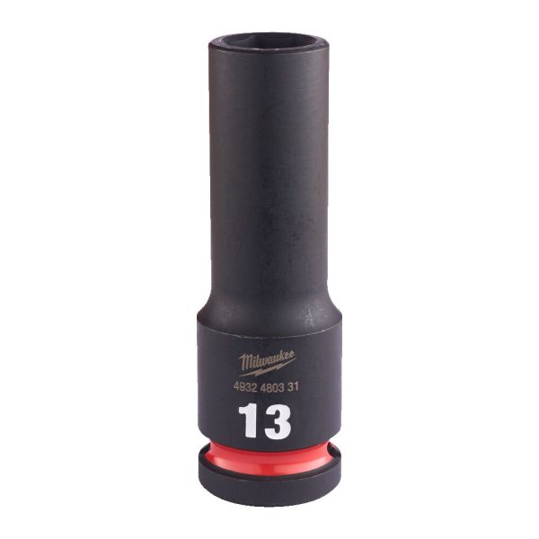 Milwaukee 1/2' Dugókulcs hatlapú 78 mm gépi, hosszú, 13 mm 1 db - Image 2