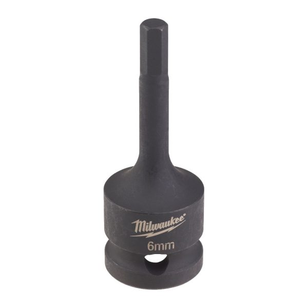 Milwaukee 1/2' Dugókulcsbetét, belső hatlapú csavarokhoz 6 mm - 1 db - Image 2