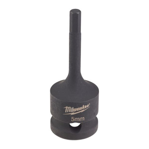 Milwaukee 1/2' Dugókulcsbetét, belső hatlapú csavarokhoz 5 mm - 1 db - Image 2