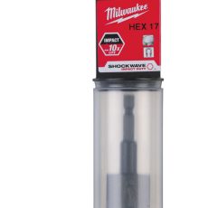 Milwaukee 1/4' Mágneses dugókulcs Hex 17 mm  1 db