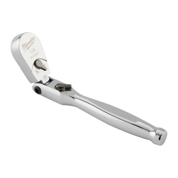 Milwaukee 1/4' Racsnis csuklós hajtókar 139,7 mm - 1 db - Image 2