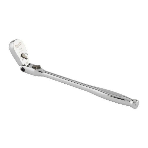 Milwaukee 1/4' Racsnis csuklós hajtókar hosszított 228,6 mm - 1 db - Image 2