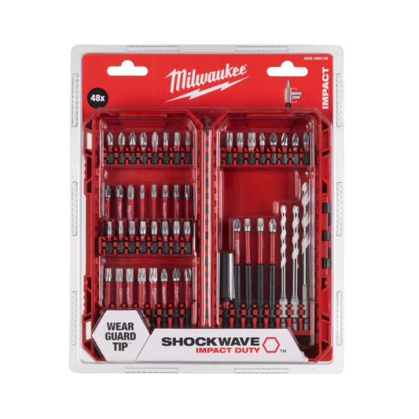 Milwaukee 48 darabos Shockwave készlet  1 db - Image 2