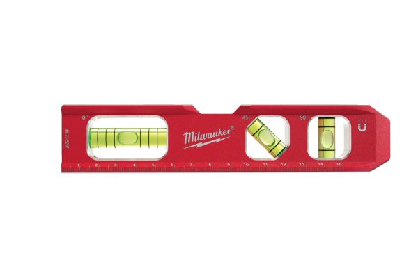 Milwaukee Billet Torpedo Vízmérték mágneses, beállított 45° szögmérős 17 cm 1 db - Image 3