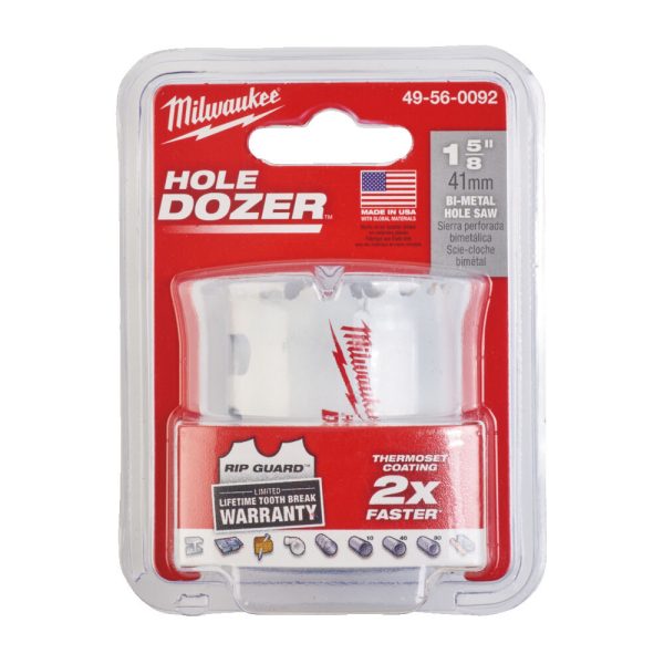 Milwaukee Hole Dozer ™ Bimetál kobalt lyukfűrész    41 mm  1 db