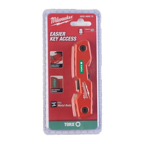 Milwaukee Imbuszkulcs készlet Torx 8 részes  - 1 db - Image 2