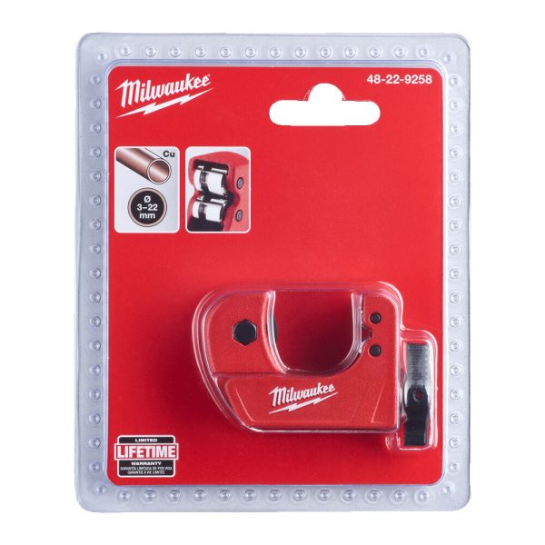 Milwaukee Mini rézcsővágó  3-22 mm 1 db - Image 2