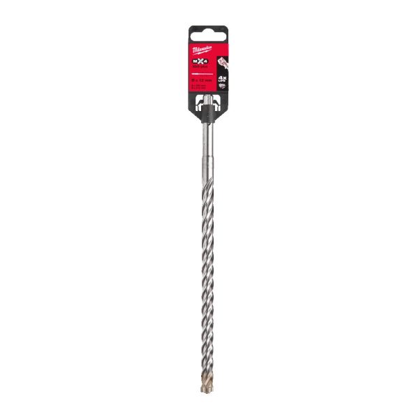 Milwaukee MX4 SDS-Plus 4 élű fúrószár  12 x 200/260 mm  1 db