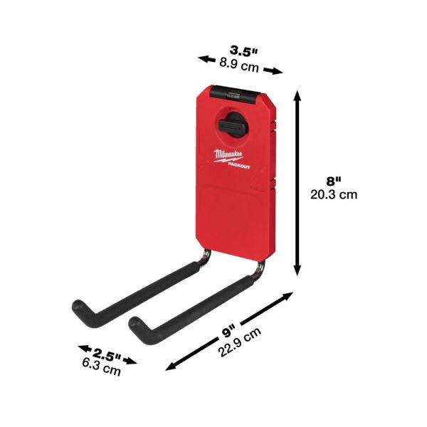 Milwaukee PACKOUT™ Akasztó egyenes 230 mm - 1 db - Image 3