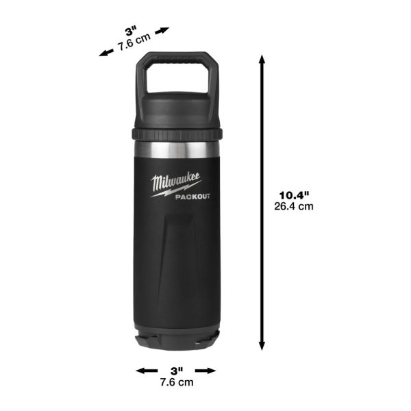 Milwaukee PACKOUT™ Kulacs Fekete 710 ml - 1 db - Image 2