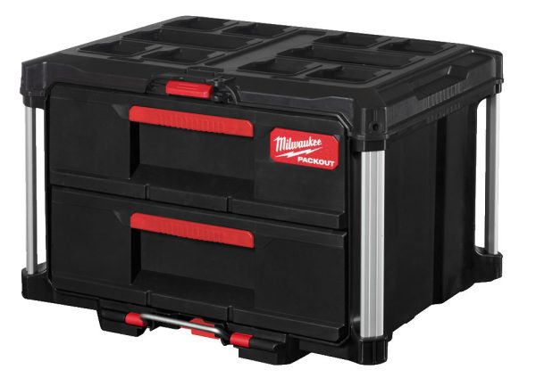 Milwaukee PACKOUT™ Tároló Láda 2 fiókos - 1db - Image 2