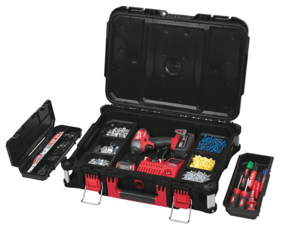 Milwaukee PACKOUT™ Tároló Láda 3  (560 x 410 x 170) 1 db - Image 2
