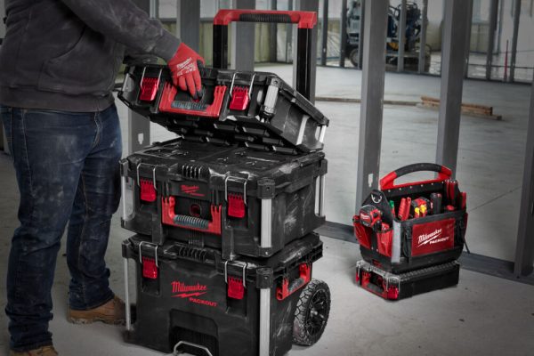 Milwaukee PACKOUT™ Tároló Láda 3  (560 x 410 x 170) 1 db - Image 3