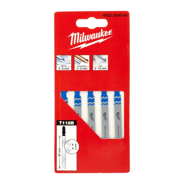 Milwaukee Szúrófűrészlap 55/2 mm  5 db
