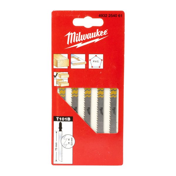 Milwaukee Szúrófűrészlap 75/2,5 mm  5 db