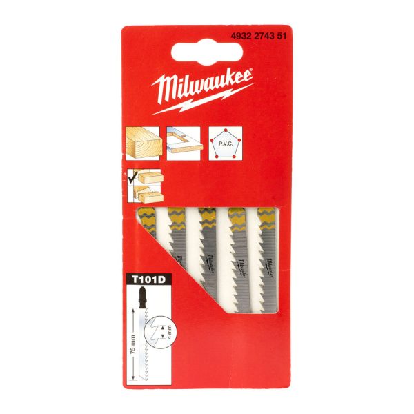 Milwaukee Szúrófűrészlap 75/4 mm  5 db