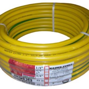 'Sárga kígyó' locsolótömlő csavarodásmentes duplaszöv. 1' 25 m/tek.
