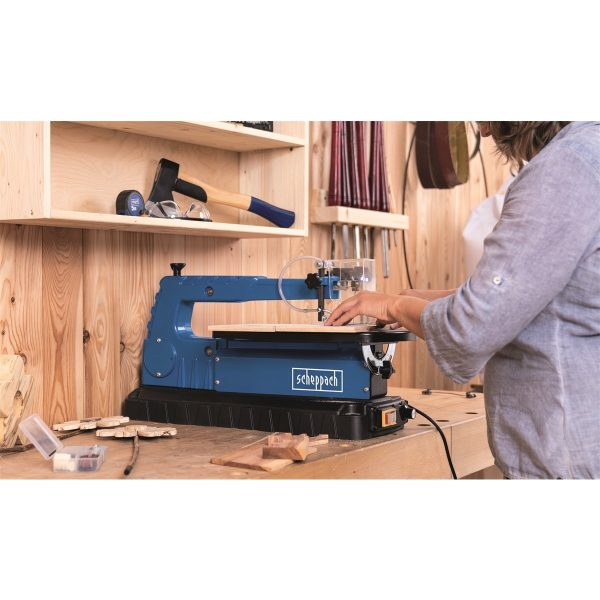 Scheppach Deco-flex SL-asztali dekopírfűrész flexidrive rendszer,Készlet erejéig - Image 2