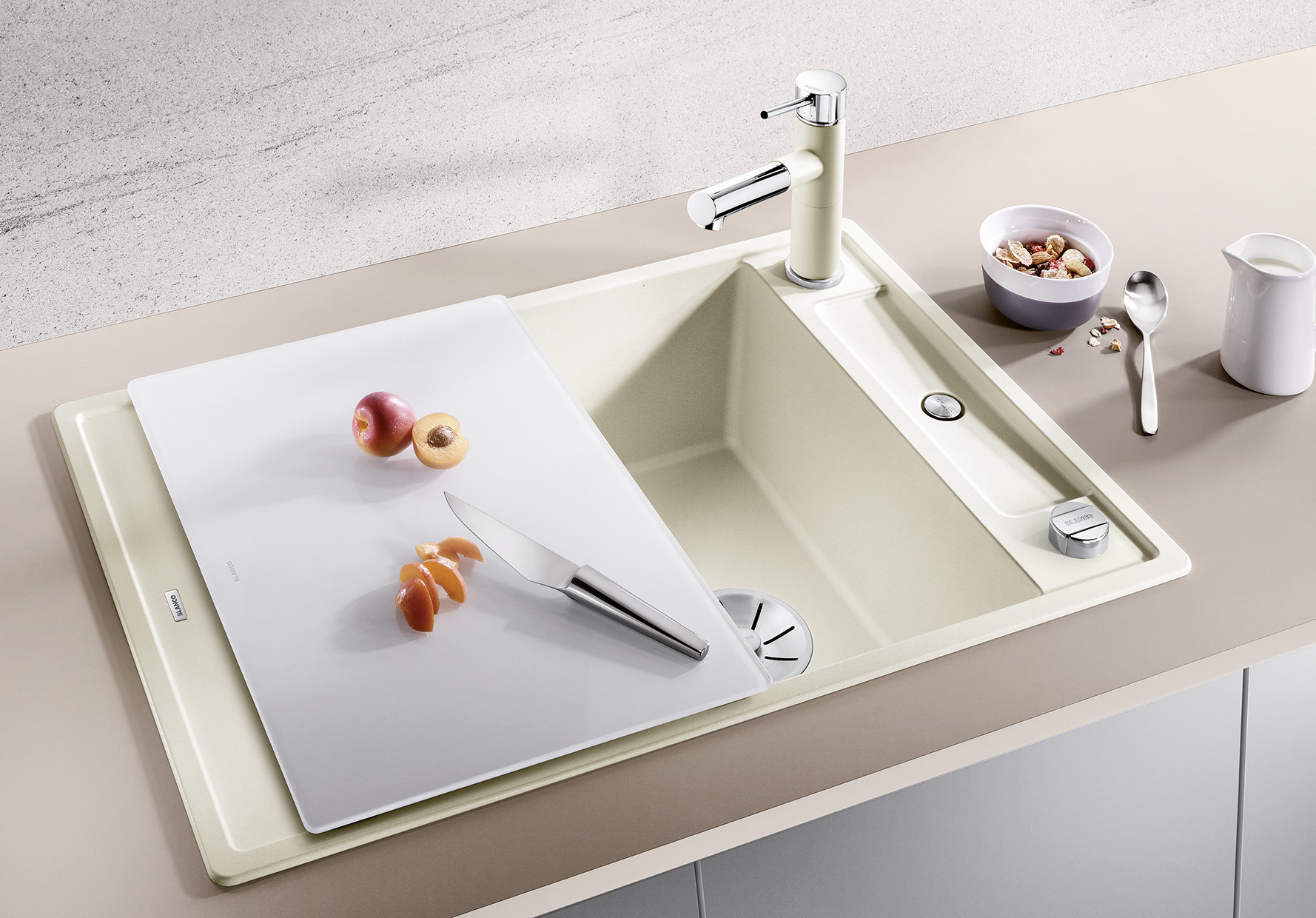 BLANCO AXIA III 45S alumetál üveg t. - Image 2