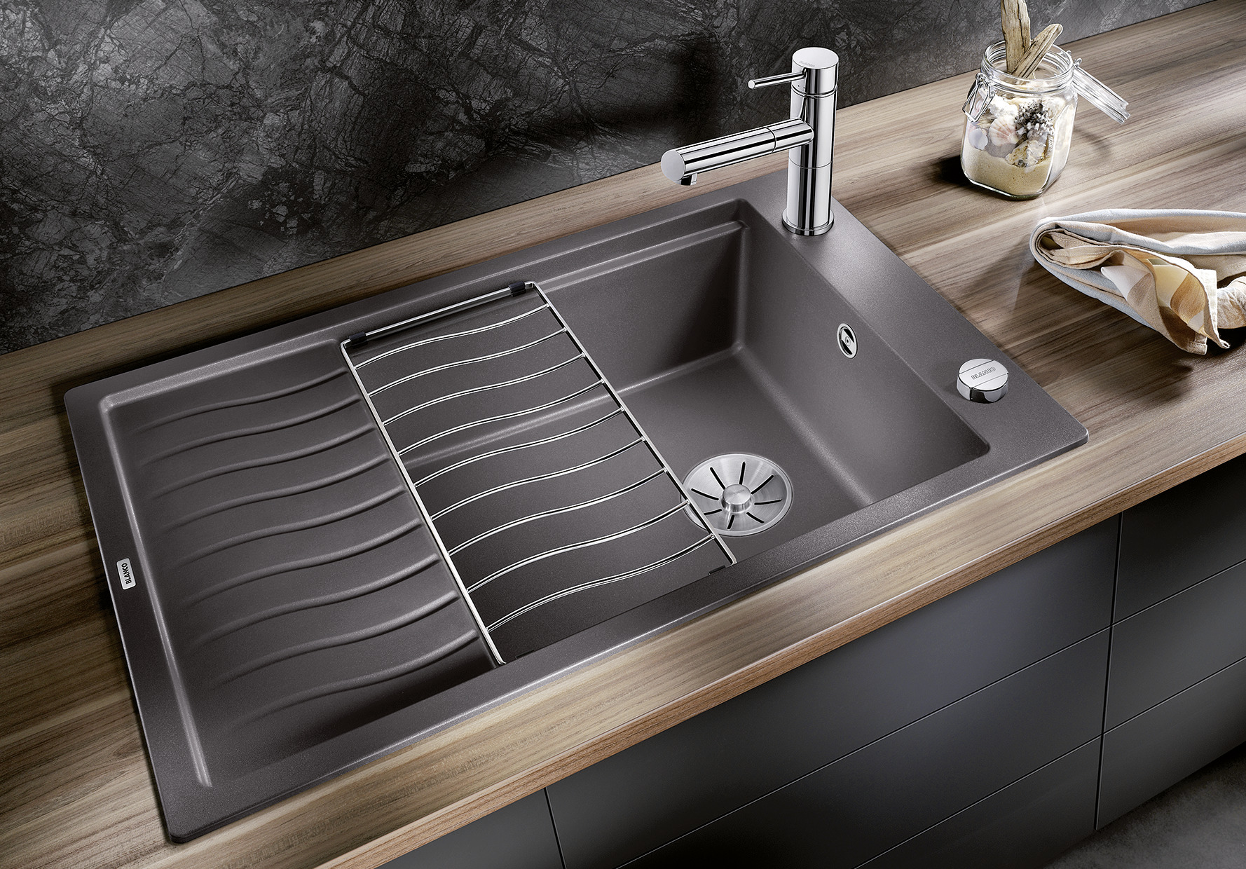 BLANCO ELON XL 6 S palaszürke exc.InF - Image 2