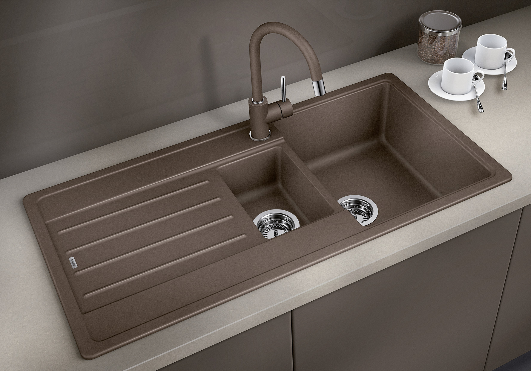 BLANCO LEGRA 6 S fekete tart.nélkül - Image 2