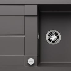 BLANCO METRA 5S-F palaszürke exc., SZINTBE ÉPÍTÉS