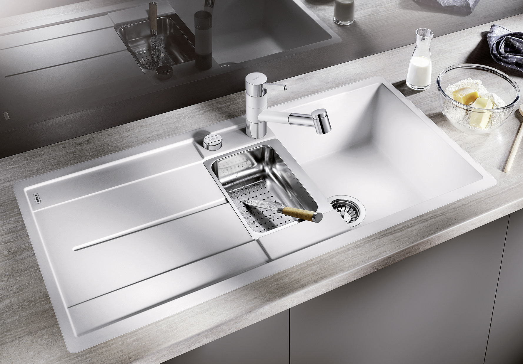 BLANCO METRA 6S-F fekete exc., SZINTBE ÉPÍTÉS - Image 2