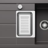 BLANCO METRA 6 S palaszürke rm.tart., exc