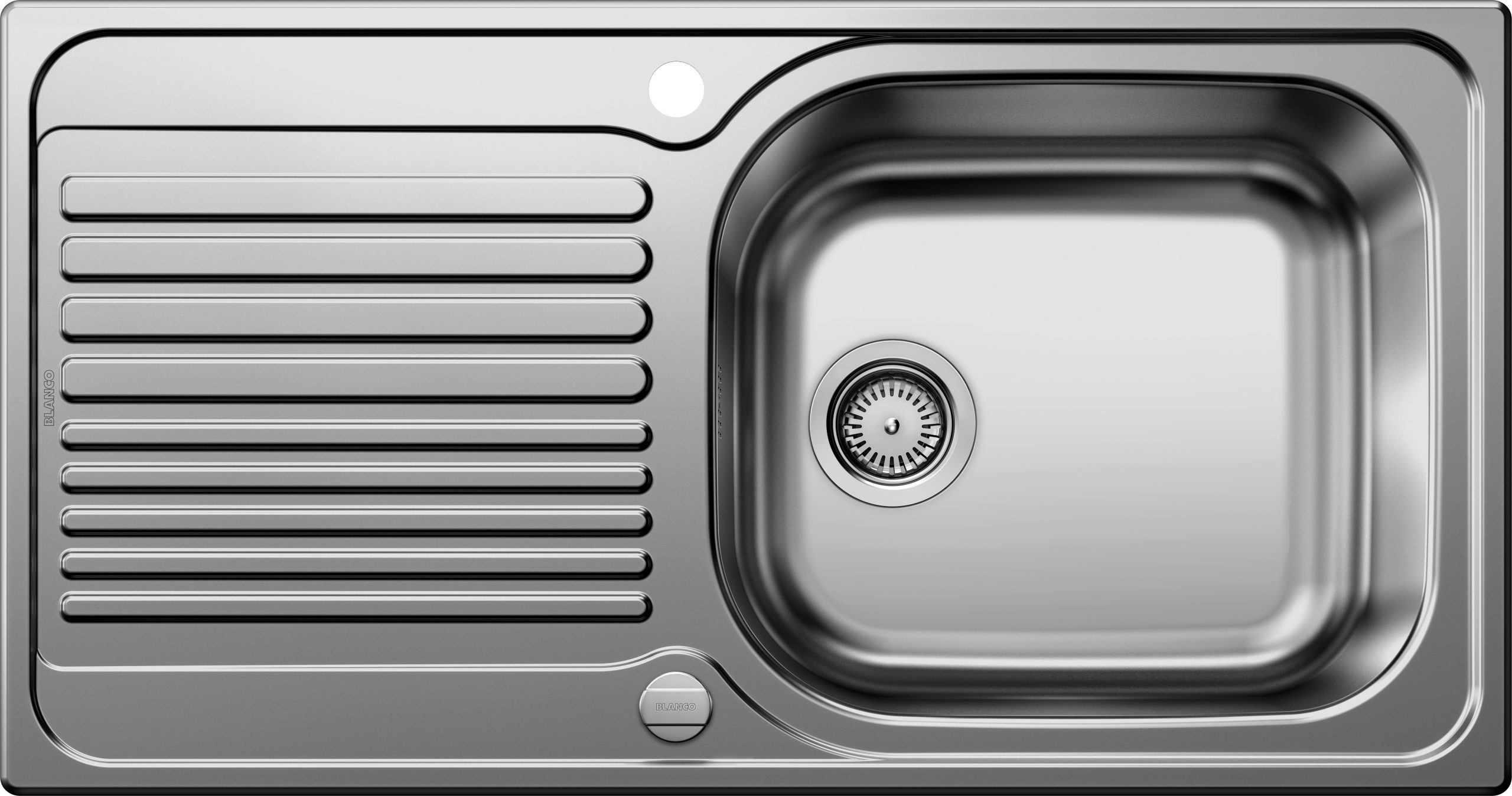 Blanco TIPO XL 6 S csepptálcás rozsdamentes mosogató 95 x 50 x 19 cm - 514243