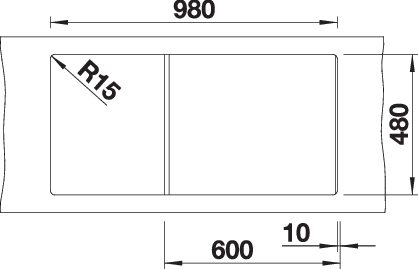 BLANCO ZIA XL 6 S kávé exc.nélkül - Image 4