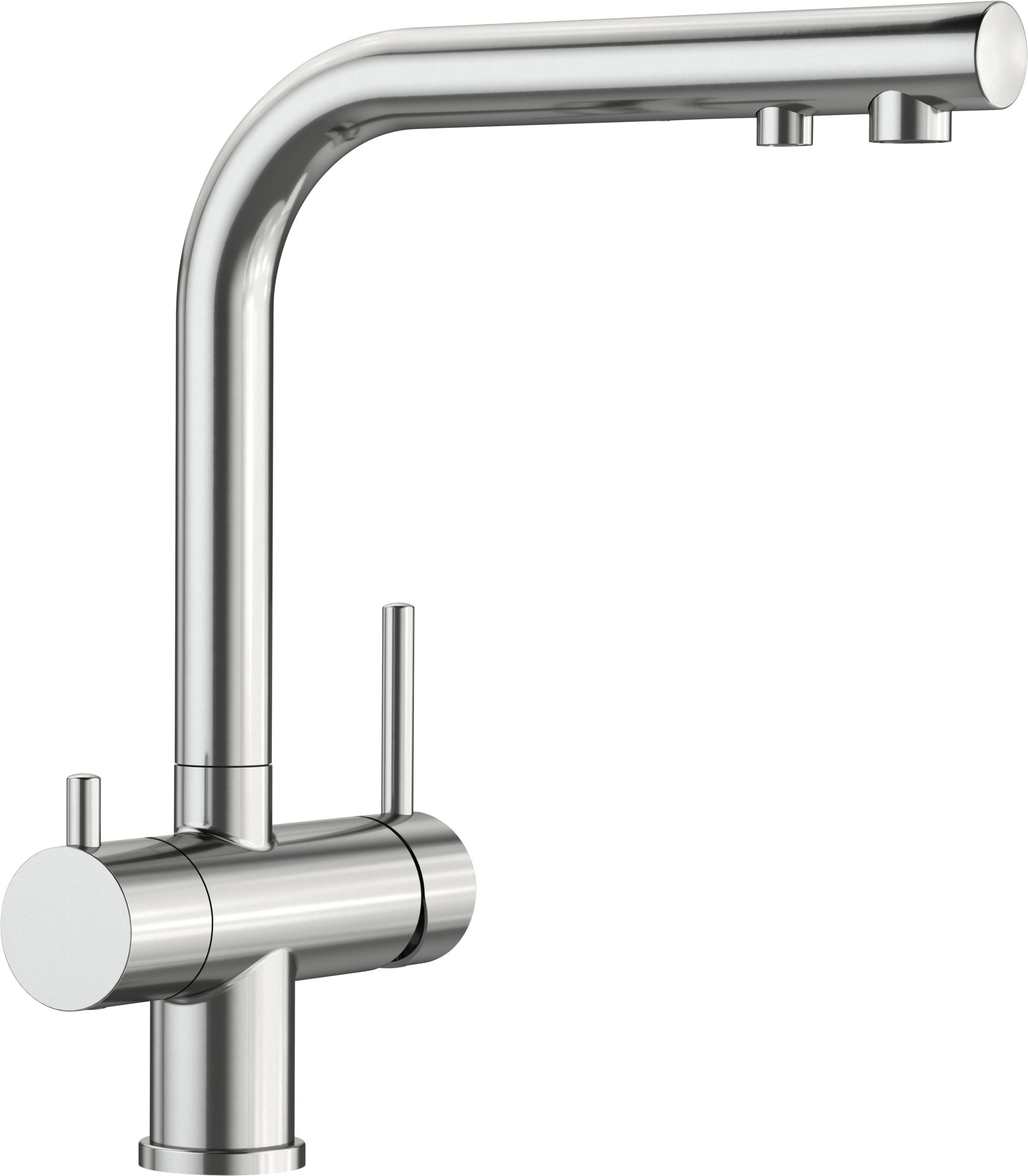 Blanco FONTAS II vízszűrős konyhai álló mosogató csaptelep PVD steel HD - 523129