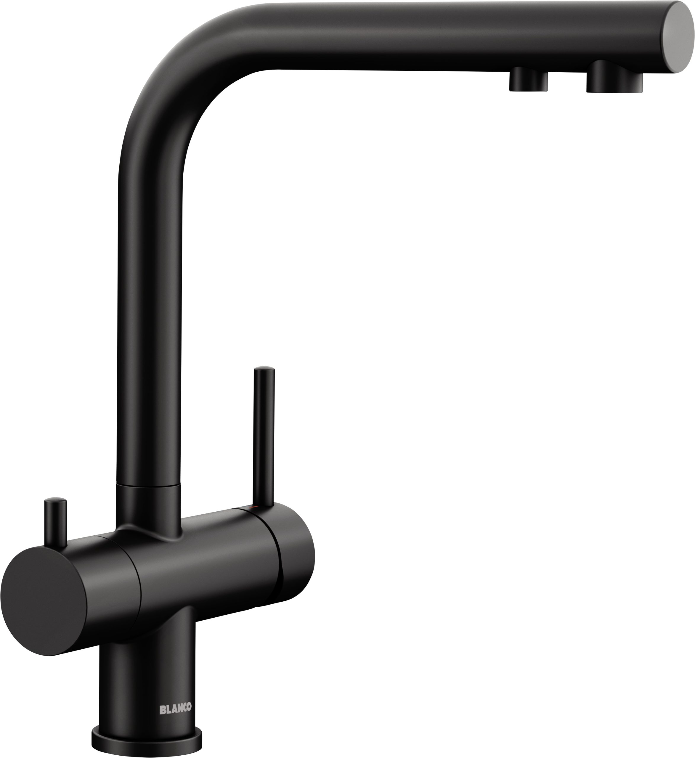 Blanco FONTAS II vízszűrős konyhai álló mosogató csaptelep matt fekete HD - 526670